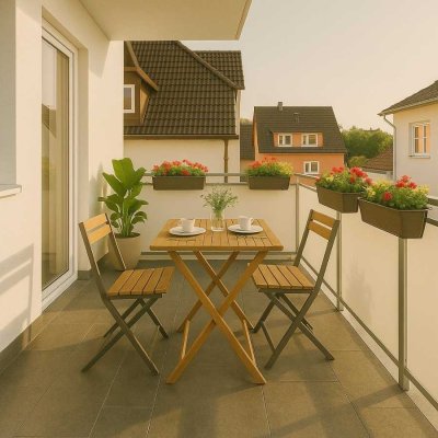 84 qm Wohnung mit  Balkon, Garage, 2 Stellplätzen in Denkendorf ab 08_2025 frei