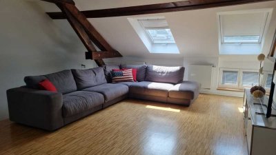 Stilvolle 2-Raum-DG-Wohnung mit gehobener Innenausstattung in Aachen