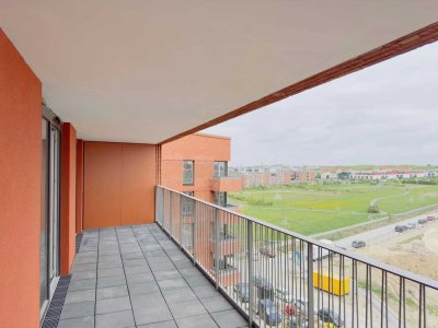 Hannover Kronsrode Neubau: Einbauküche, sehr große Loggia, Fußbodenheizung, Lift, Tiefgarage, Keller