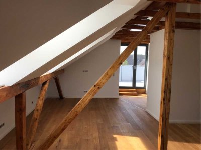 Exklusive DG-Wohnung mit Balkon + großer Süd-Dachterrasse in Bad Malente