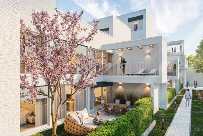 **NEUBAU** E.0.32 - 3-Zimmer Wohnung mit Gartenterrasse