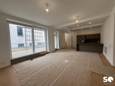 #SQ - ALTBAU: STILVOLLE TERRASSENWOHNUNG IN RUHELAGE!