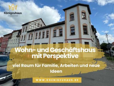 Wohn- und Geschäftshaus mit Perspektive - viel Raum für Familie, Arbeiten und neue Ideen