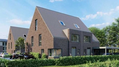 Neubau Doppelhaushälfte KFW 55 mit 131 m² in Xanten-Vynen