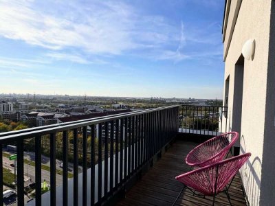 PENTHOUSE GANZ OBEN | Süd-Dachterrasse | FREI ab März 2026 | Stellplatz | Käufer-Prov.frei | KFW55