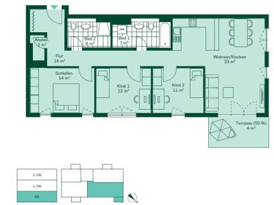 ERSTBEZUG - Schicke 4 Zimmerwohnung