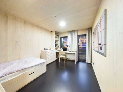 DIE ZIMMEREI | Nachhaltiges + möbliertes 1-Zimmer-Apartment direkt am Inselpark | Bigger Bude