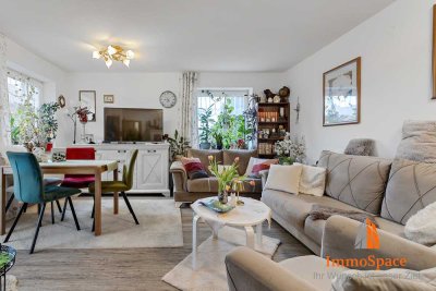 **Schöner Wohnen! Erdgeschosswohnung mit Terrasse, Garten, Garage & Hobbyraum**