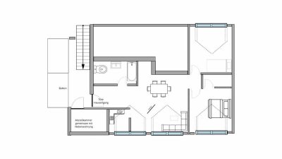 Exklusive 3-Zimmer-Wohnung in Bodolz