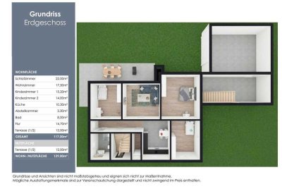 Erstbezug nach Sanierung: Moderne EG-Wohnung mit Garten, Terrasse & XXL Garage