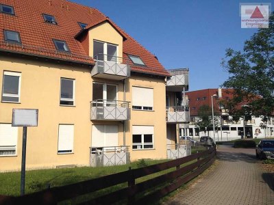 Vermietete 1-Raum-Dachgeschosswohnung mit Balkon & Tiefgarage in Glauchau (zw. Zwickau & Chemnitz)