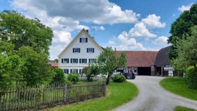 Attraktive und gepflegte 3-Zimmer-Hochparterre-Wohnung in Neuburg an der Kammel
