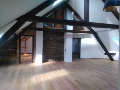 Traumhafte Dachgeschosswohnung im historischen Postamt in Bad Marienberg
