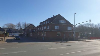 Große 2-Zimmer-Wohnung im Erdgeschoss in Nordenham