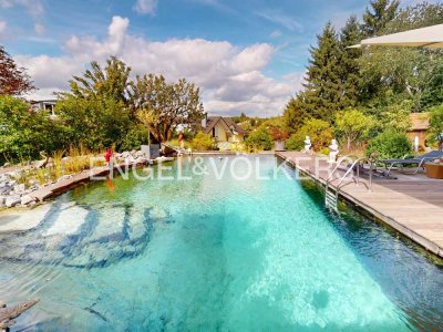 Elegante Villa mit Natur-Schwimmteich & Wellness-Oase