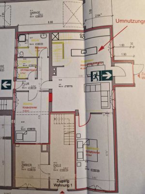 Erstbezug nach Sanierung mit Balkon und Einbauküche: Ansprechende 3,5-Raum-Erdgeschosswohnung