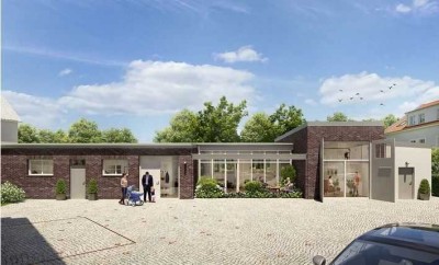 POSTHOF GRANSEE® I  Moderne Loftwohnung mit Terrasse und Garten I Erstbezug I 3.01