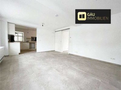 Traumhafte, hochwertig renovierte 2-Zimmer-Wohnung, zentral im Ortskern von Schöckingen