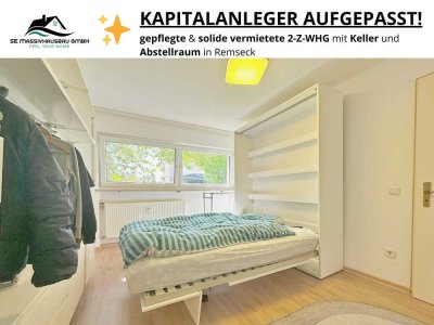 Kapitalanlager aufgepasst – 2-Zimmer-Wohnung in Remseck am Neckar