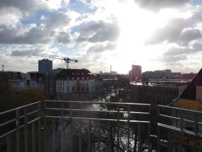 Über den Dächern von Lörick - 2 Raum-Maisonettewohnung mit Terrasse