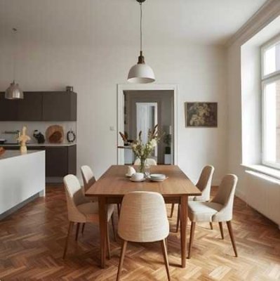 Charmante Jugendstilwohnung! Grundriss gestaltbar mit bis zu 7 Schlafzimmern im Zentrum Barth!