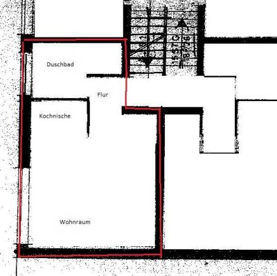 Schöne 1-Zimmer-Wohnung in Nähe des Stadtzentrums