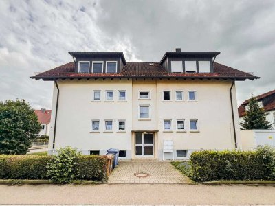 Vermietete 2-ZKB-Dachgeschosswohnung in Dillingen zu verkaufen!