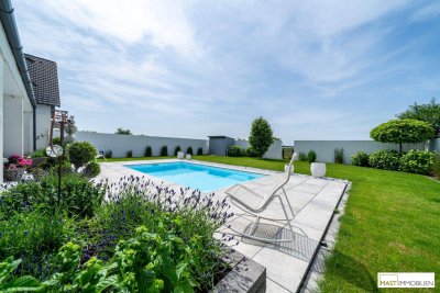 170 m2 Wohnfläche! Garten, Pool, Garage und Vieles mehr! Erfüllen Sie sich Ihren Traum vom Eigenheim!