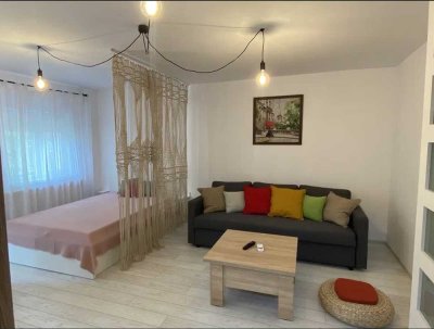 Stilvolle, modernisierte 1-Raum-Wohnung mit Einbauküche in Trier