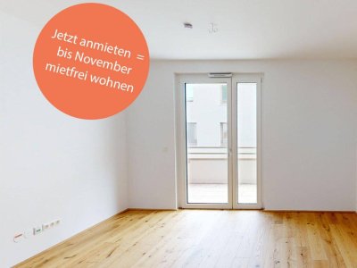 RESERVIERUNG - marena - Wohnen in Krems Haus 75b | 2-Zimmer-Wohnung mit Terrasse in Südlage