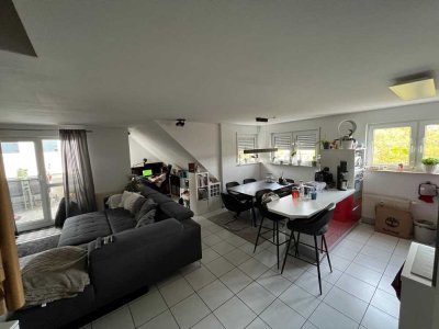 Den Sternen so nah, wohnen auf zwei Ebenen