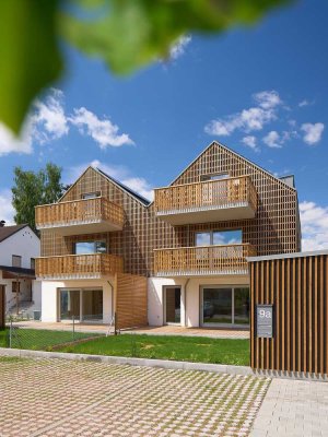 2 Zimmer EG Wohnung mit Küche und Garten