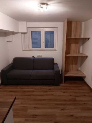 Möblierte 1-Zimmer Souterrain Wohnung
