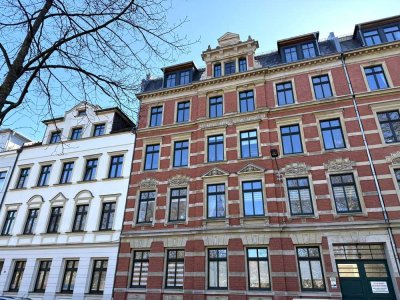 Vermietete 2-Raum-WE in zentrumsnaher Lage! Großer Südbalkon, EBK, Tageslichtbad u. Stpl.!