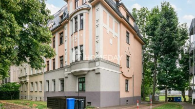 Charmante 2‑Zimmer-Dachgeschosswohnung mit Balkon in beliebter Lage von Zwickau-Pölbitz
