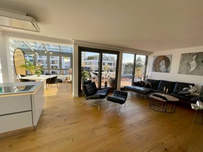 Lichtdurchflutete 4-Zimmer-Wohnung mit großer Dachterrasse im Herzen von Köln-Bayenthal