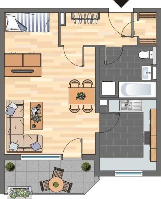 3-Zimmer-Wohnung in Kaiserslautern