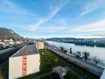 4-Zi.-Wohnung -  direkt an der Schweizer Grenze, mit Blick auf den Rhein!