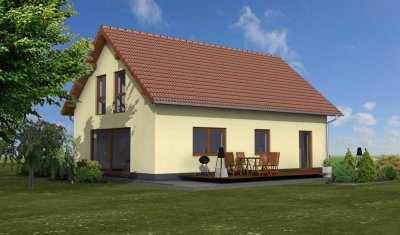 Grundstück im Preis enthalten, 5 Zimmer (als Vorschlag, gern auch mit IHREM Grundriss)!