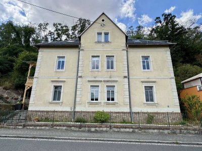 Ruhig gelegene 4-Zimmer-Wohnung mit Elbblick, Balkon und Garten