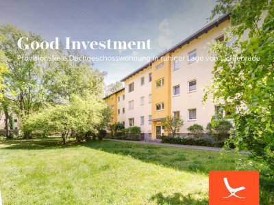 Good Investment  - Provisionsfreie Dachgeschosswohnung in ruhiger Lage von Lichtenrade