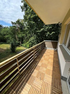 Helle 1-Zimmer-Wohnung mit großem Balkon im beliebten Westen!