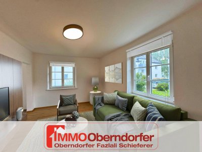 Renovierte Zwei-Zimmer-Wohnung mit zwei Parkplätze | RIEDERSBACH