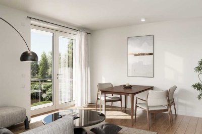 Vermietung nach Komplattsanierung - 2-Zimmer-Wohnung in Innenstadtnähe