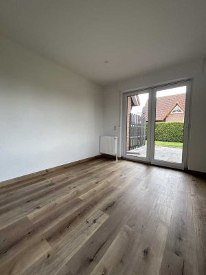 Sofort verfügbar! Erdgeschosswohnung mit Terrasse und Garten in Wittmund-Aseln