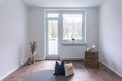 Frisch sanierte 3-Raum-Wohnung mit Balkon