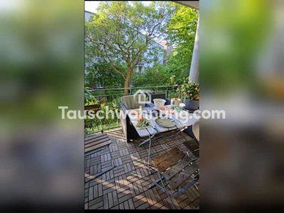 Tauschwohnung: 2 Zimmerwohnung (Bauhjahr 2011) mit großem Balkon ins Grüne