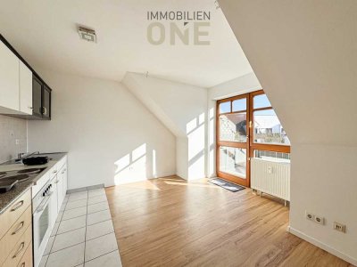 RESERVIERT - Helles 1-Zimmer-Appartement mit Südbalkon und TG-Stellplatz