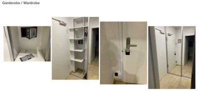 Modern & Stylish 2-Room Fully Furnished Apartment with Fitted Kitchen - Available July 15, 2025