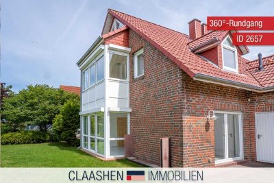Geschmackvolle Haushälfte in Norddeich